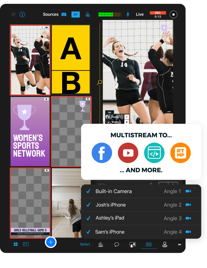 Video Creation App Switcher - Ocean Patterns - Beautiful 4K Collection